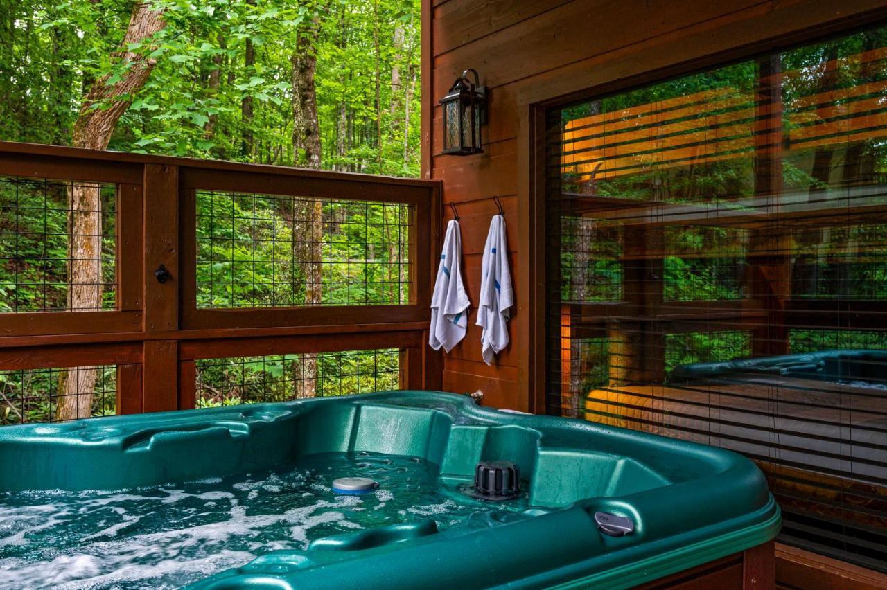 New Cozy Mountain Cabin Hot Tub Near Downtown Gatlinburg Buitenkant foto